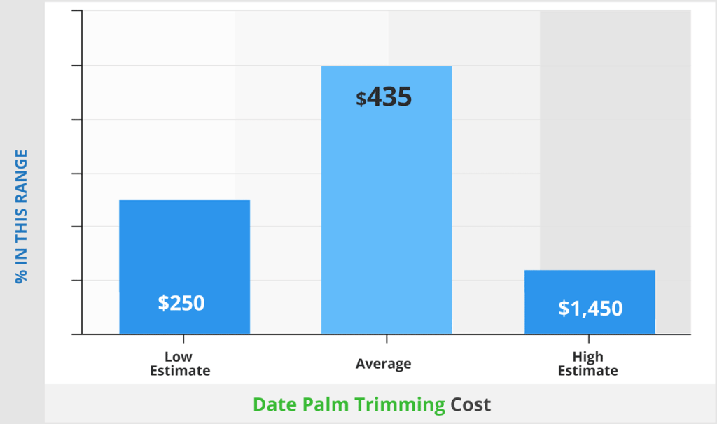 Date Palm Trimming Cost Infographic
